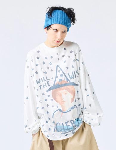 【PRE-ORDER】stranger things x little sunny bite will long tee / WHITE