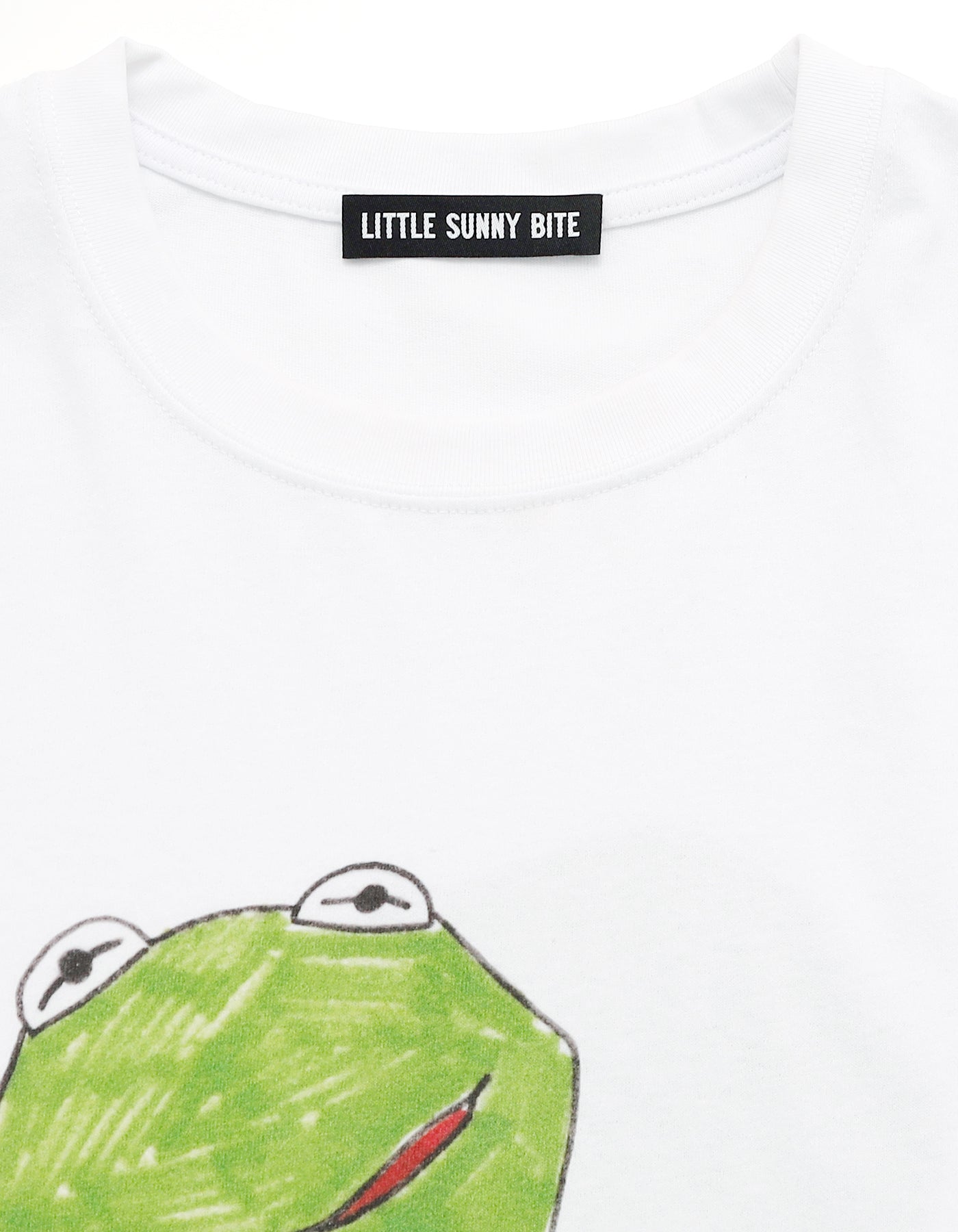the frog big tee / WHITE