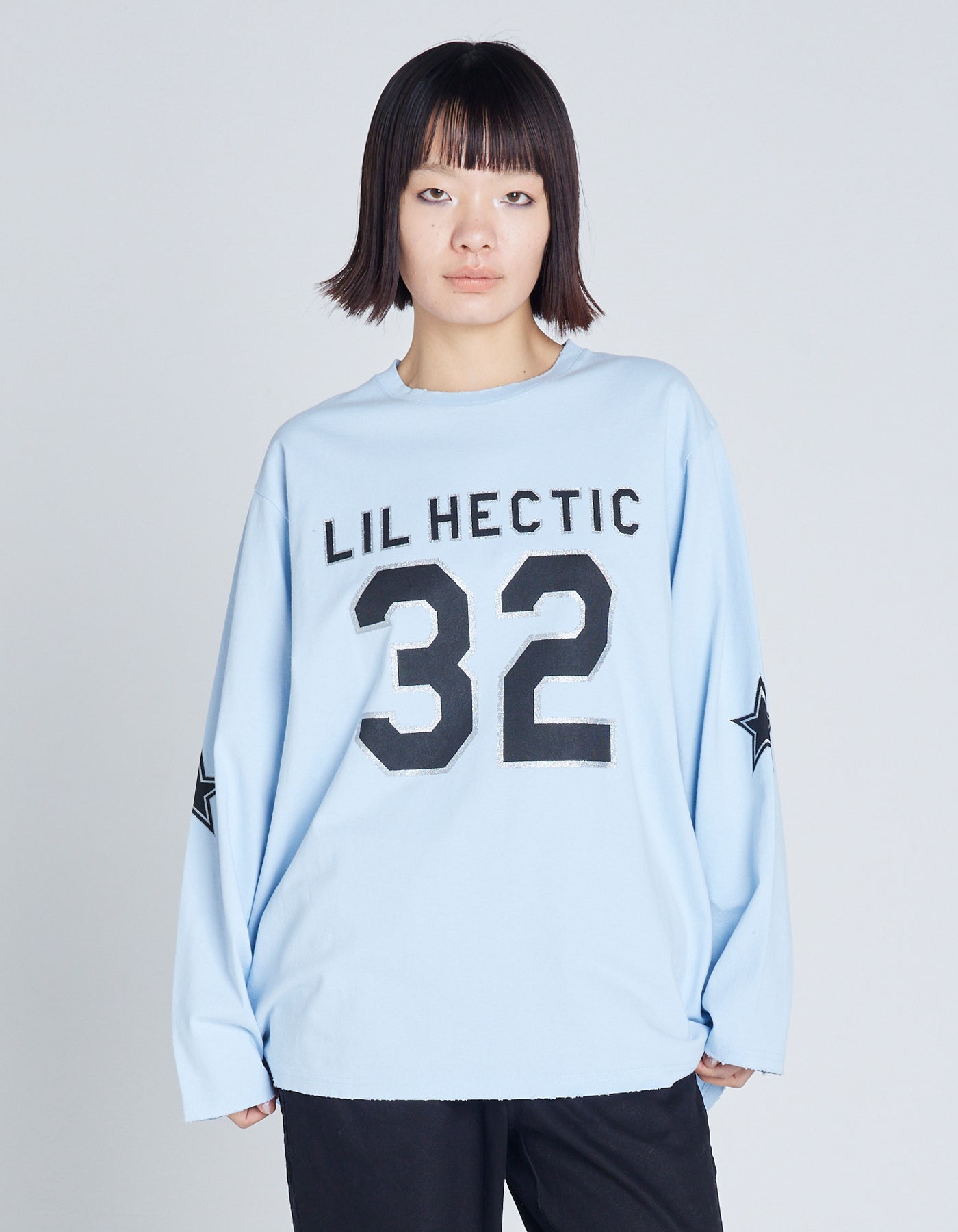 32 LONG TEE / BLUE