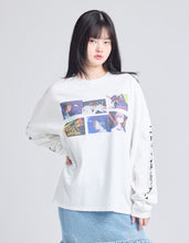 画像をギャラリービューアに読み込む, evangelion x little sunny bite long tee / WHITE