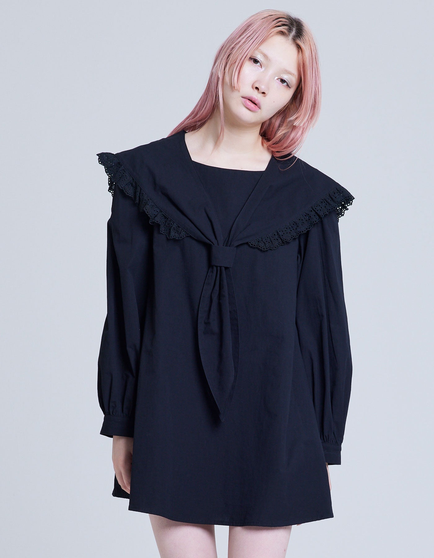 little sunny bite (リトルサニーバイト)sailor collar dress