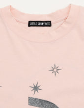 画像をギャラリービューアに読み込む, glitter print long tee / PINK
