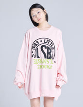 Load image into Gallery viewer, logo sweat top / PINK
