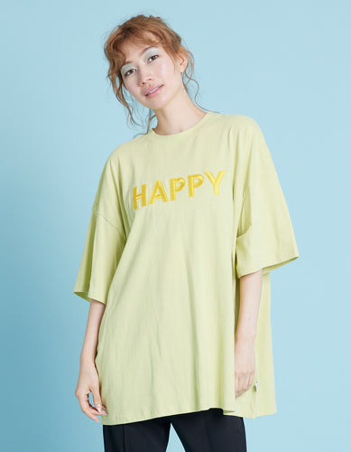 HAPPY big tee  / GREEN