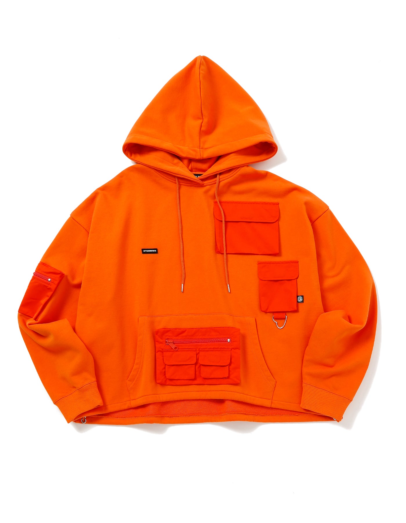 pocket hoodie / ORANGE