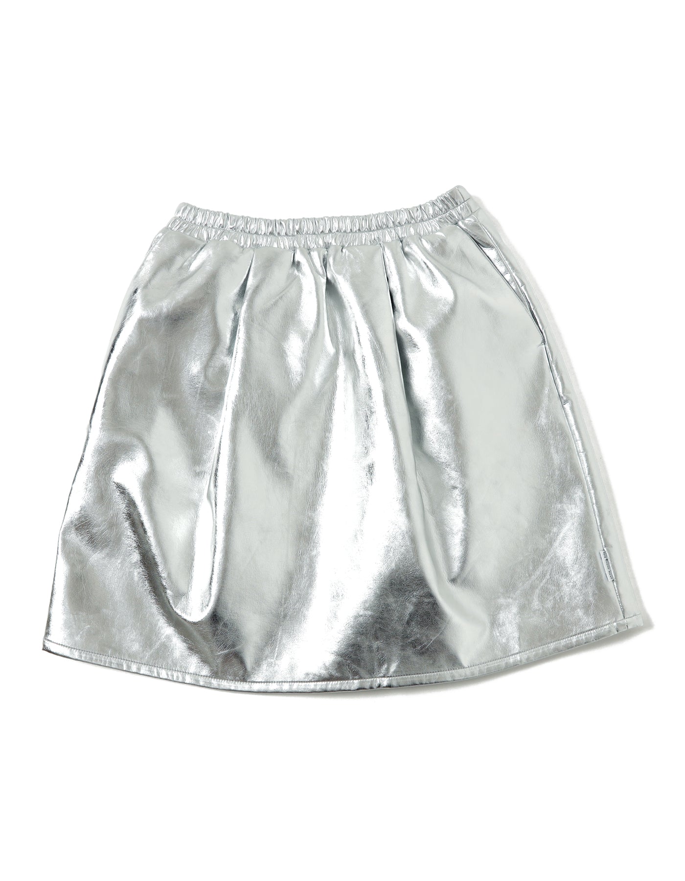 glitter skirt / SILVER