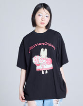 画像をギャラリービューアに読み込む, MARRONCREAM x little sunny bite big tee / BLACK