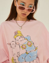 画像をギャラリービューアに読み込む, little sunny bite x natalie krim a girl long tee / PINK