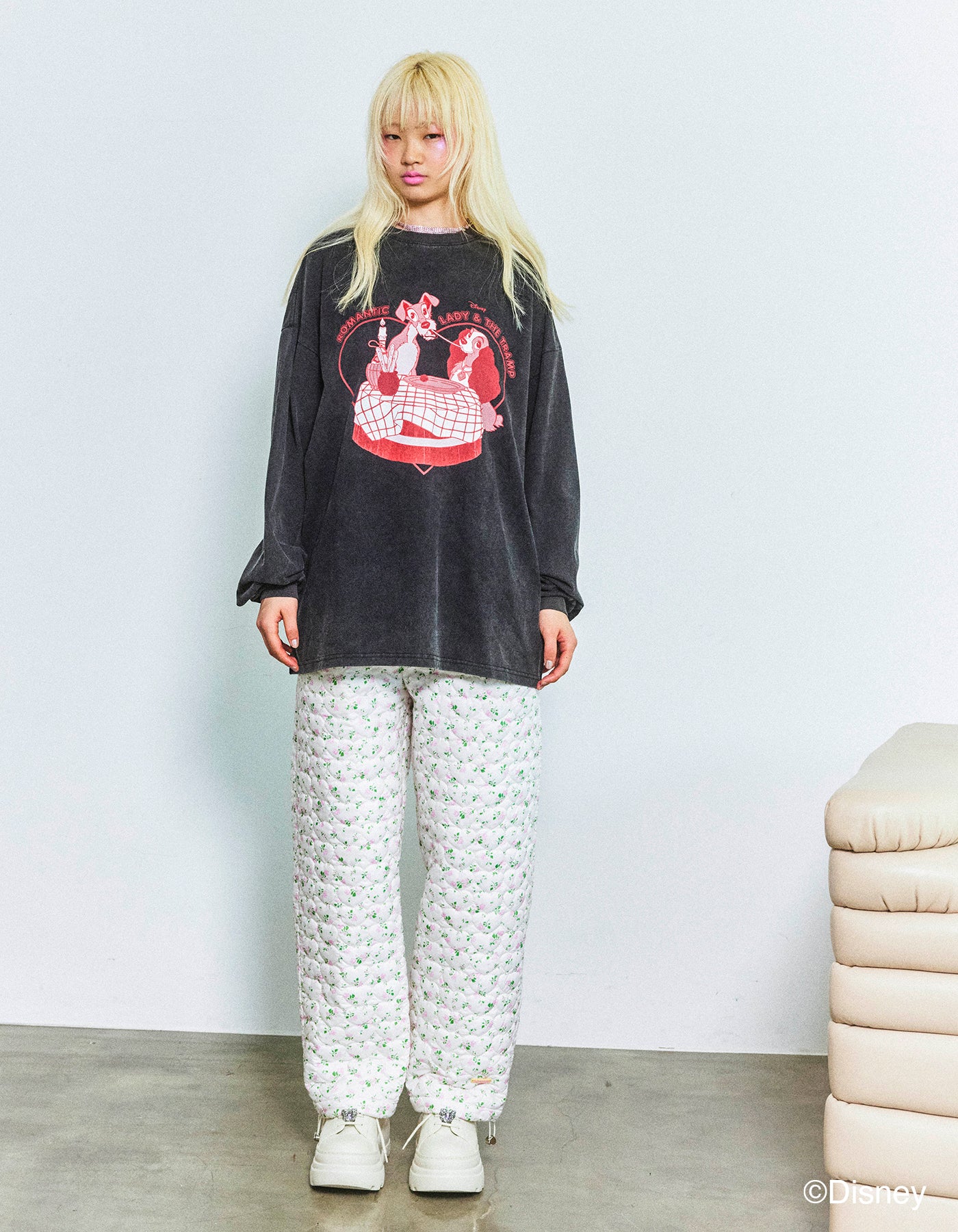 トップス little sunny bite disney long tee little sunny bite (リトルサニーバイト)little sunny bite Disney