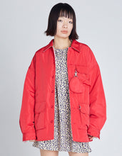 画像をギャラリービューアに読み込む, AVIREX x little sunny bite nylon reversible jacket / RED×PINK