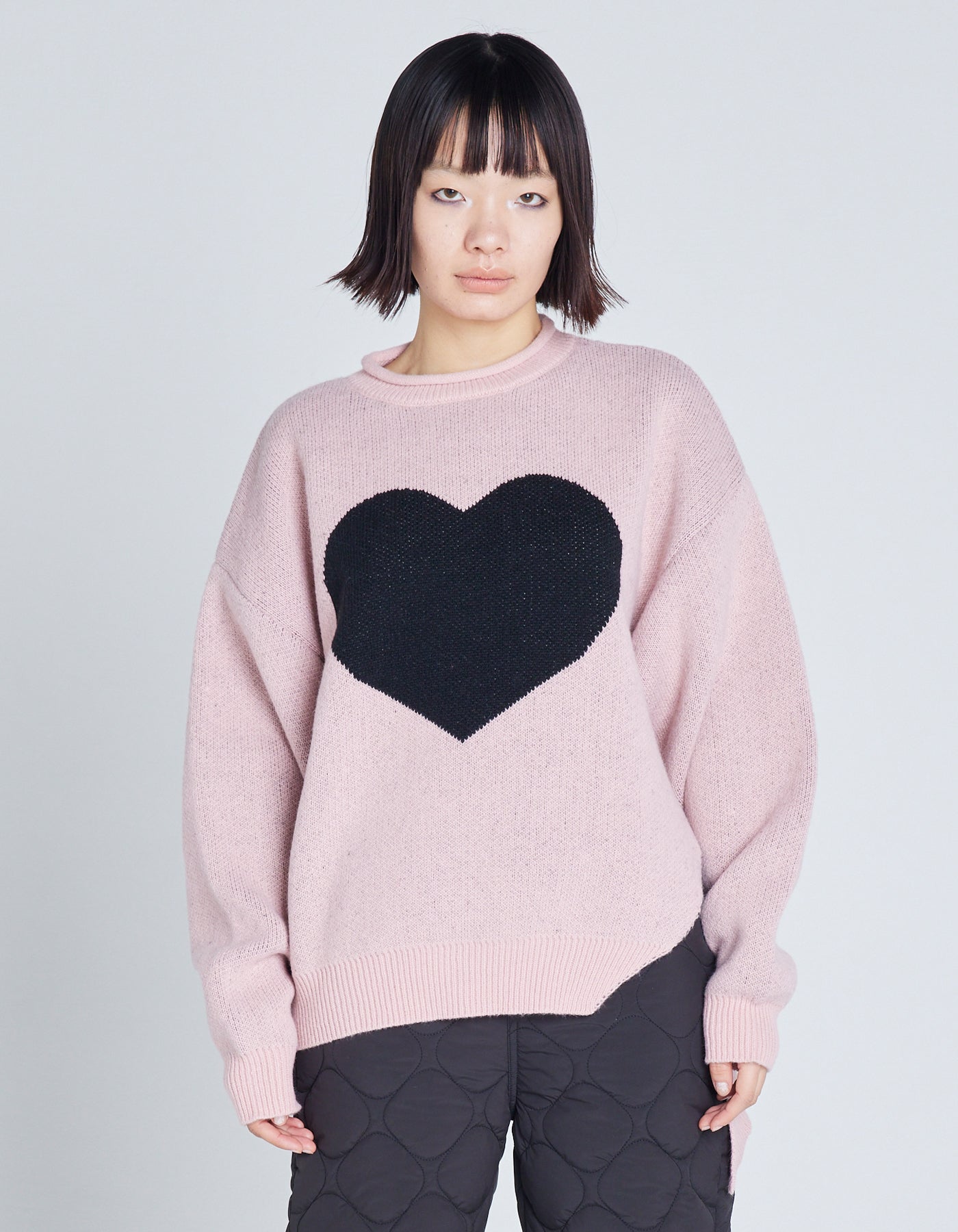 love knit top / PINK