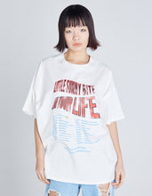 画像をギャラリービューアに読み込む, LSB tour tee / WHITE