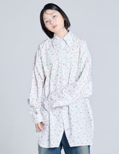 画像をギャラリービューアに読み込む, floral shirts / WHITE