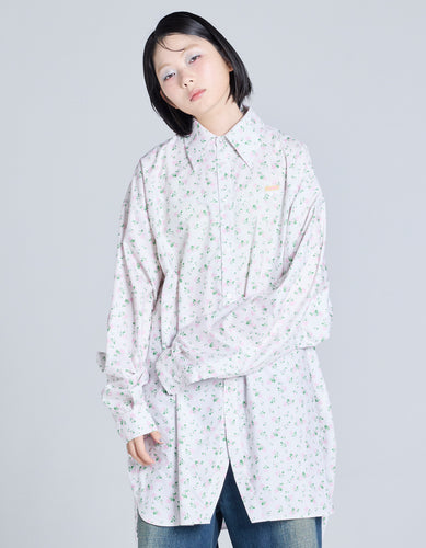 floral shirts / WHITE