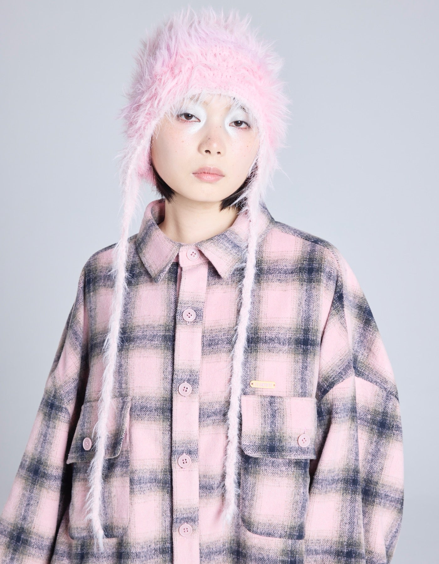 little sunny bite (リトルサニーバイト)knit hat / PINK – little