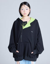 Load image into Gallery viewer, pockets hoodie / BLACK