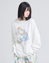 画像をギャラリービューアに読み込む, little sunny bite x natalie krim a girl long tee / WHITE