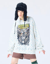 画像をギャラリービューアに読み込む, 【PRE-ORDER】stranger things x little sunny bite floral sweat top / WHITE