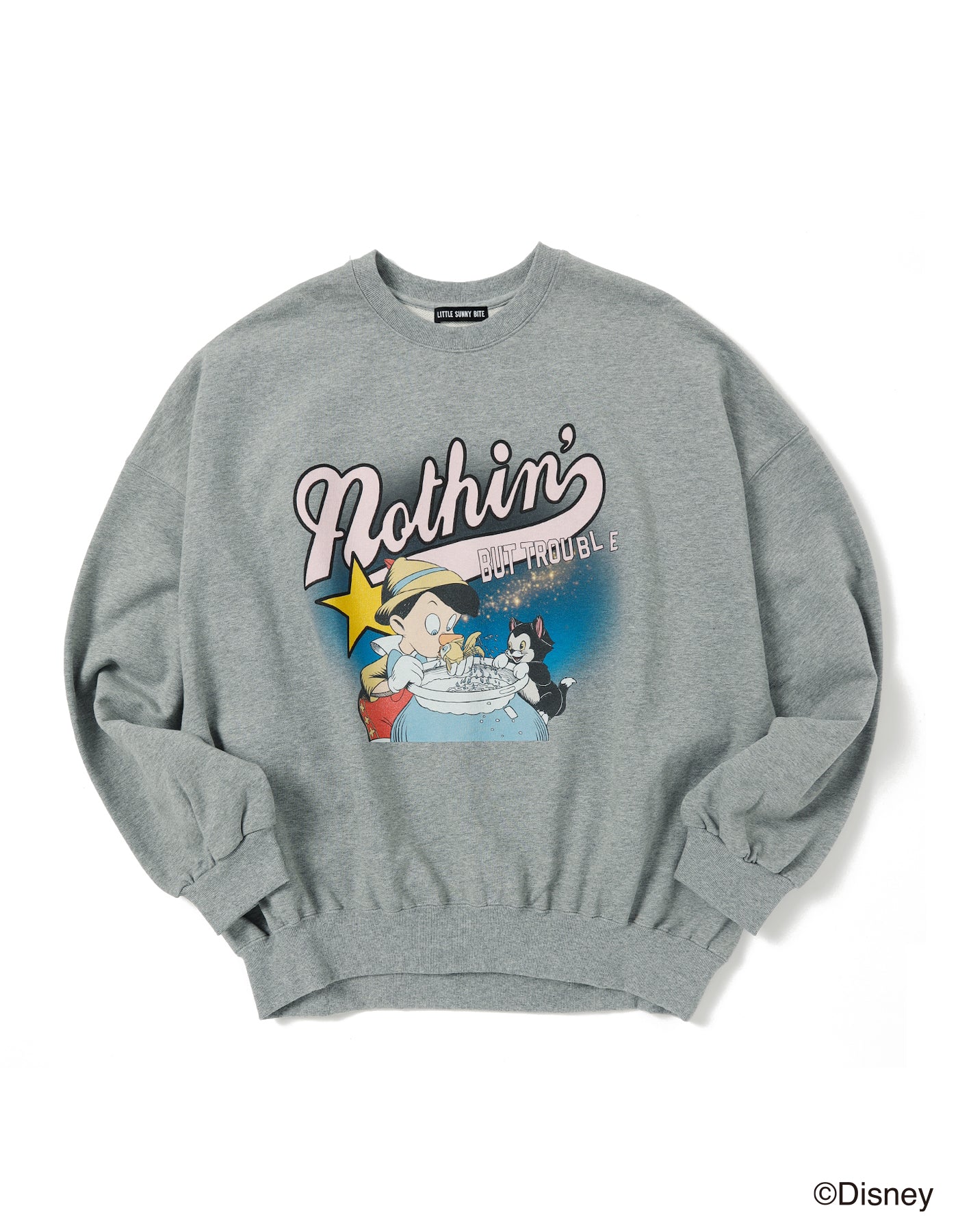 pinocchio sweat top / GRAY