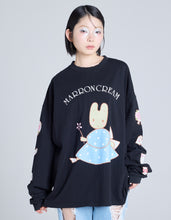 画像をギャラリービューアに読み込む, MARRONCREAM x little sunny bite long tee / BLACK