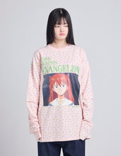 画像をギャラリービューアに読み込む, evangelion x little sunny bite floral fake layered long tee / PINK