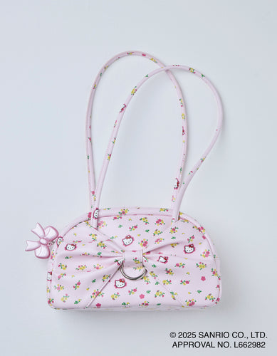hello kitty x little sunny bite ribbon bag / PINK