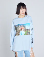 画像をギャラリービューアに読み込む, Valerie Phillips x little sunny bite photo long tee / BLUE