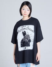 画像をギャラリービューアに読み込む, MARRONCREAM x little sunny bite big tee / BLACK