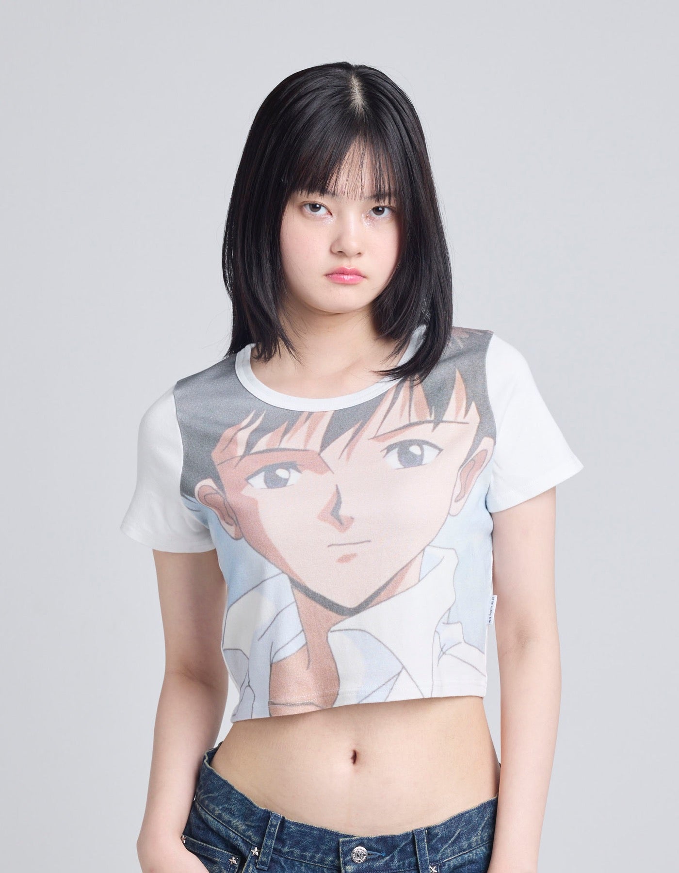 evangelion x little sunny bite mini tee / WHITE