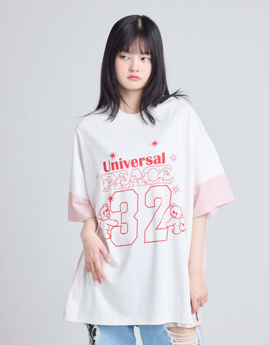 32 big tee / WHITE