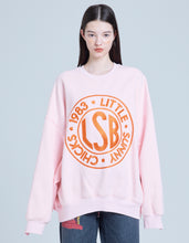 画像をギャラリービューアに読み込む, LSB logo sweat crew / PINK