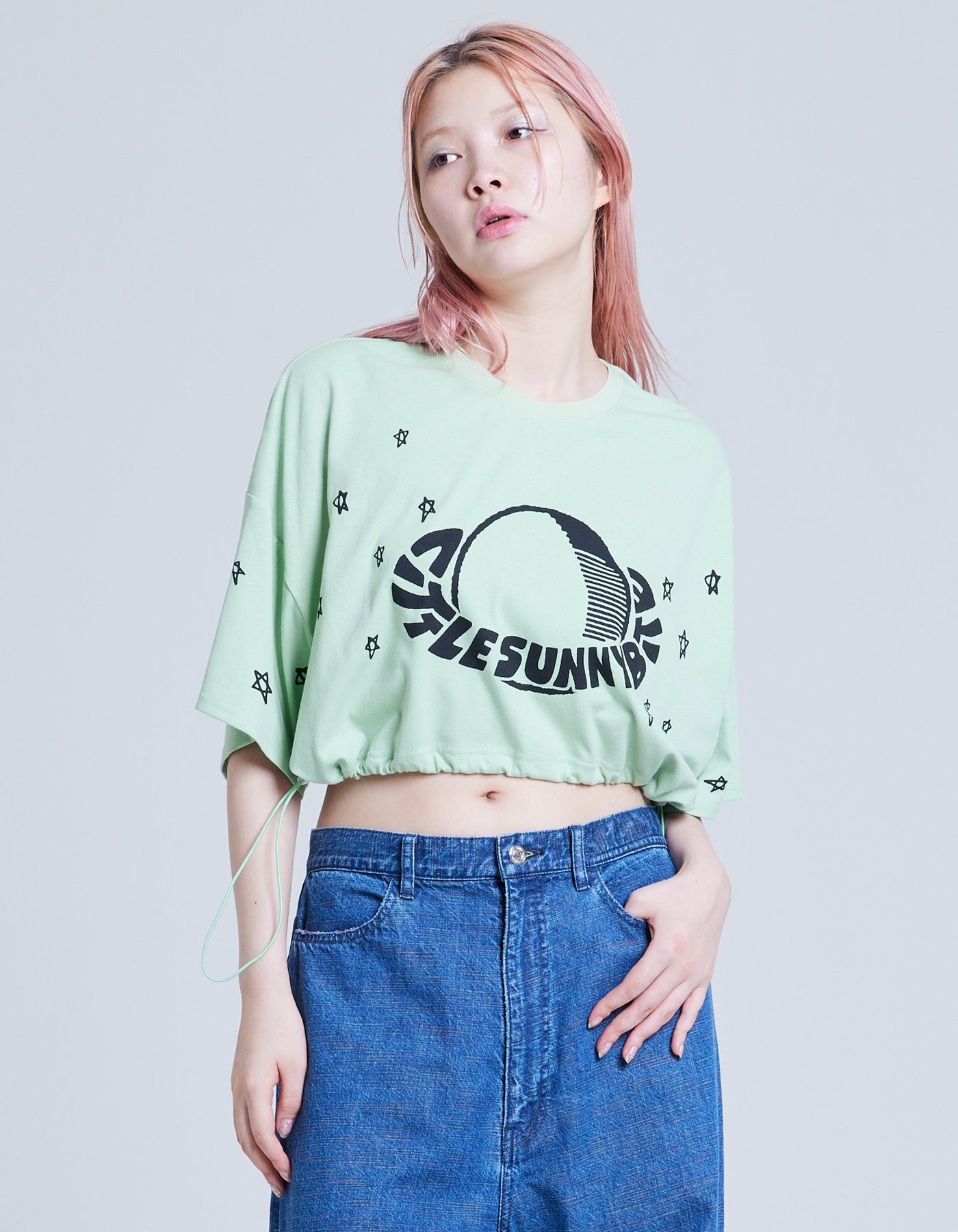 short tee / GREEN