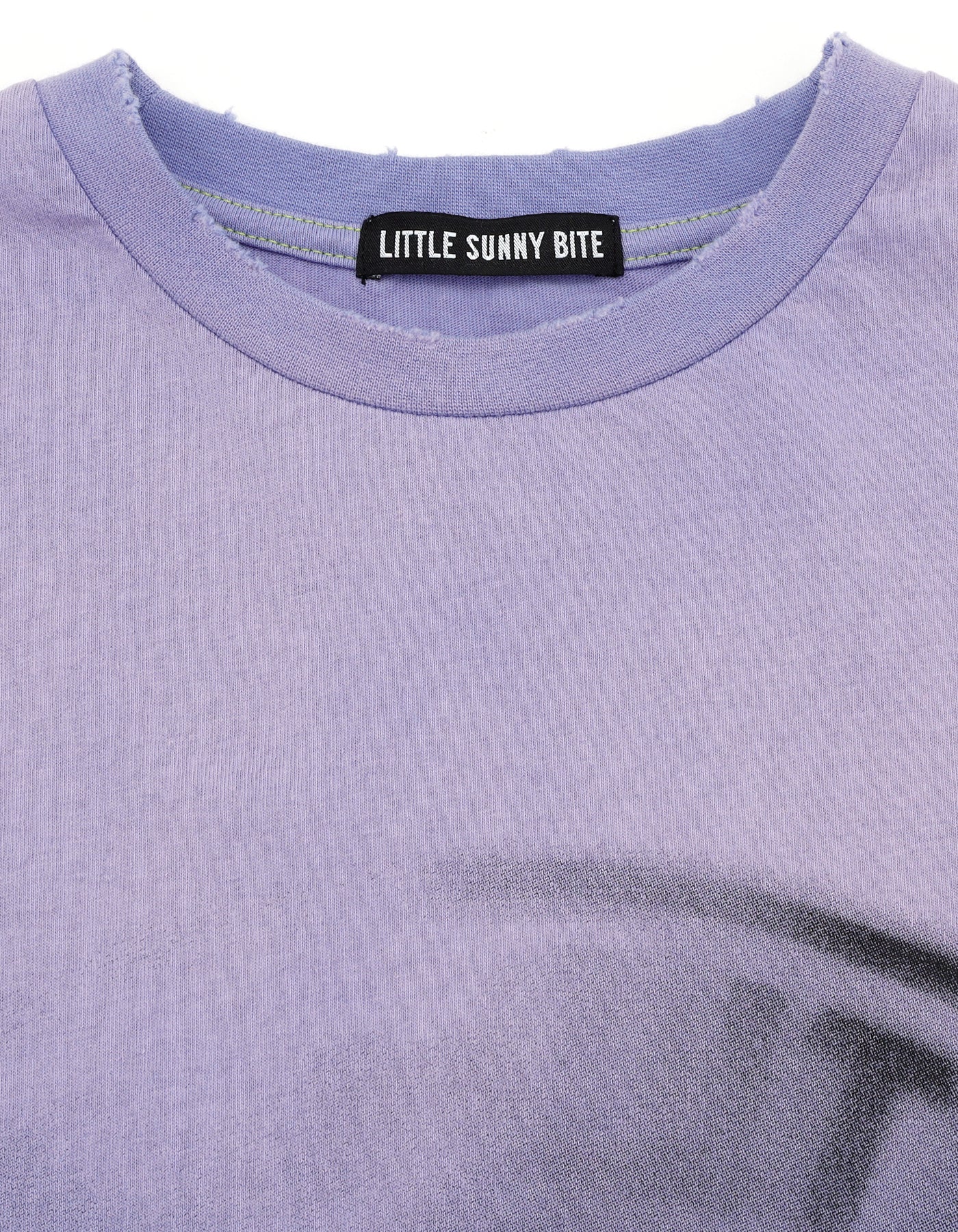 logo big tee / PURPLE