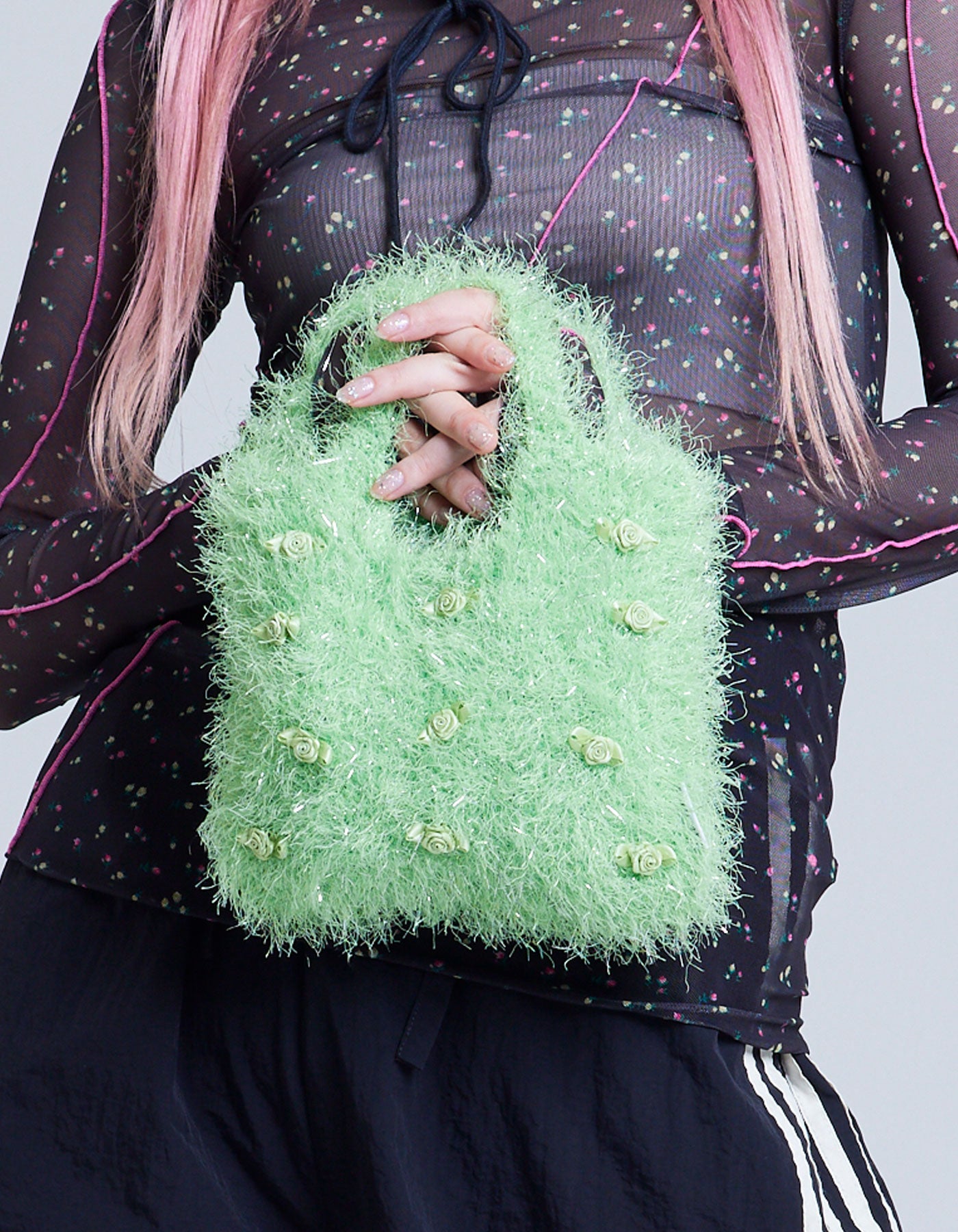knitting bag / GREEN
