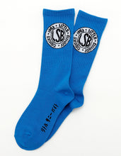 画像をギャラリービューアに読み込む, LSB logo socks / BLUE