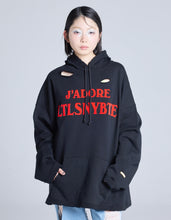 Load image into Gallery viewer, Jadore LSB hoodie / BLACK