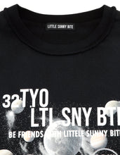 画像をギャラリービューアに読み込む, cosmic big tee / BLACK