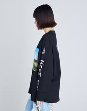 画像をギャラリービューアに読み込む, Valerie Phillips x little sunny bite photo long tee / BLACK