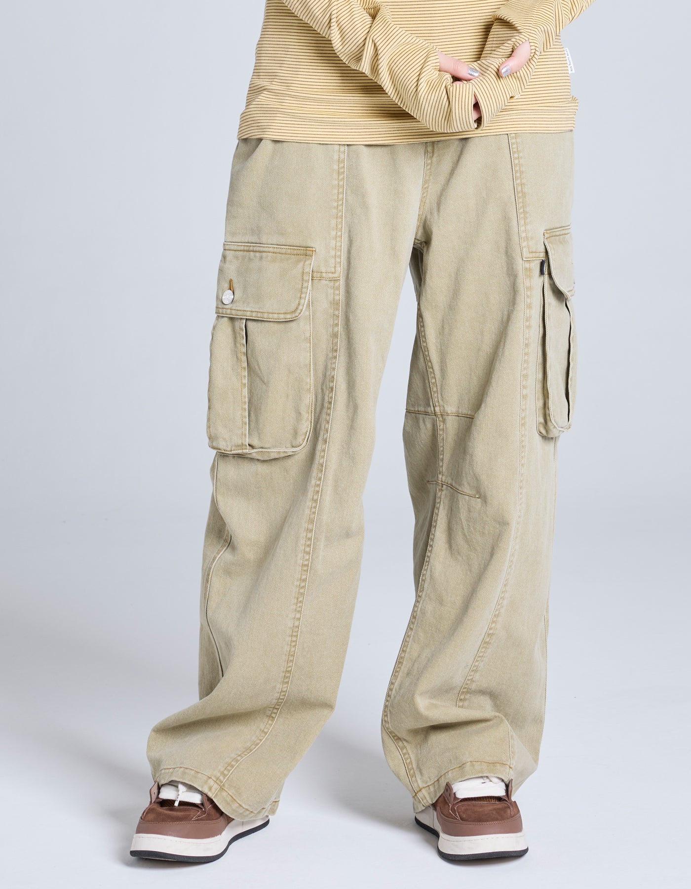 cargo pants / BEIGE
