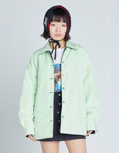 画像をギャラリービューアに読み込む, AVIREX x little sunny bite nylon reversible jacket / BLACK×GREEN