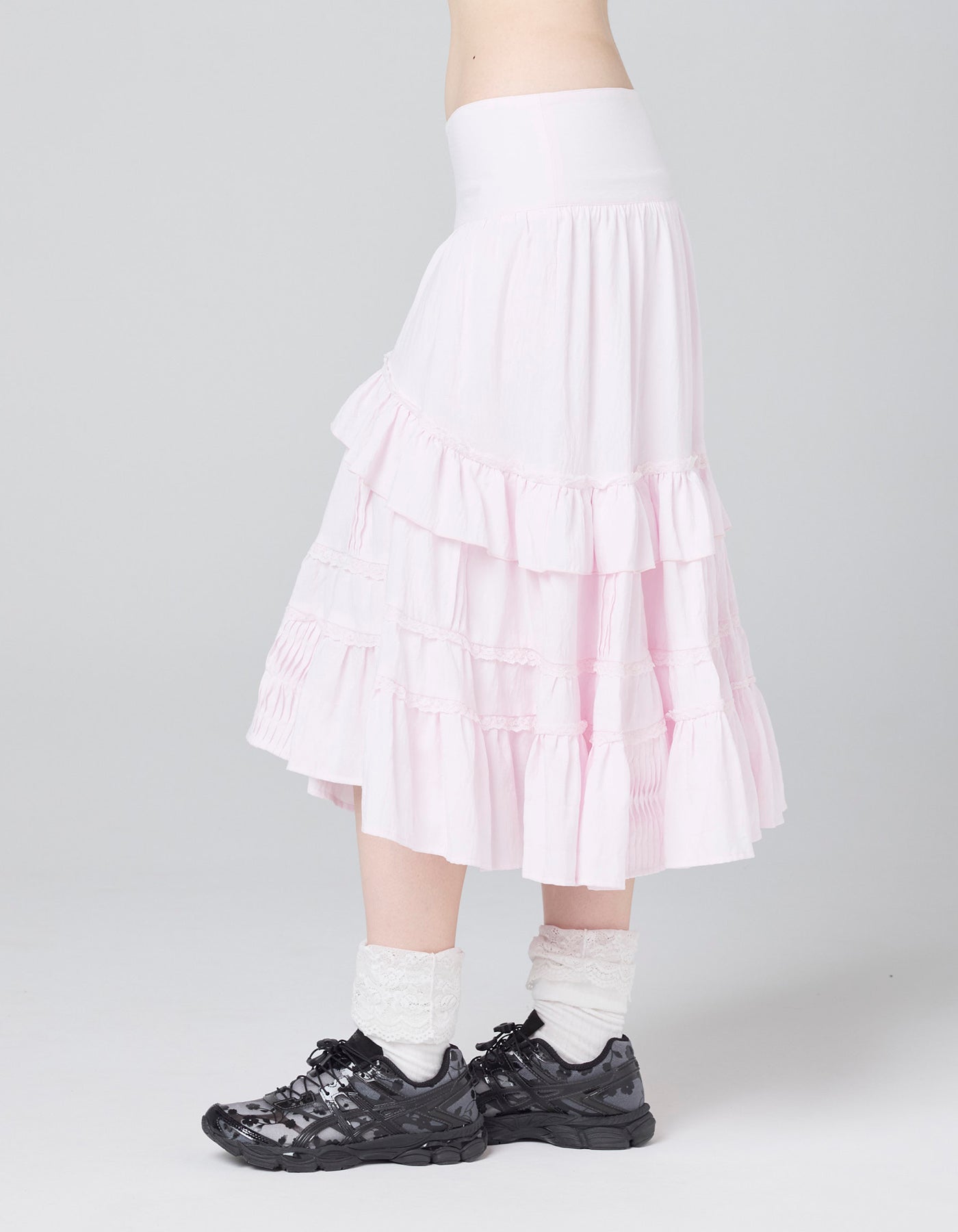 little sunny bite (リトルサニーバイト)frill skirt / PINK – little
