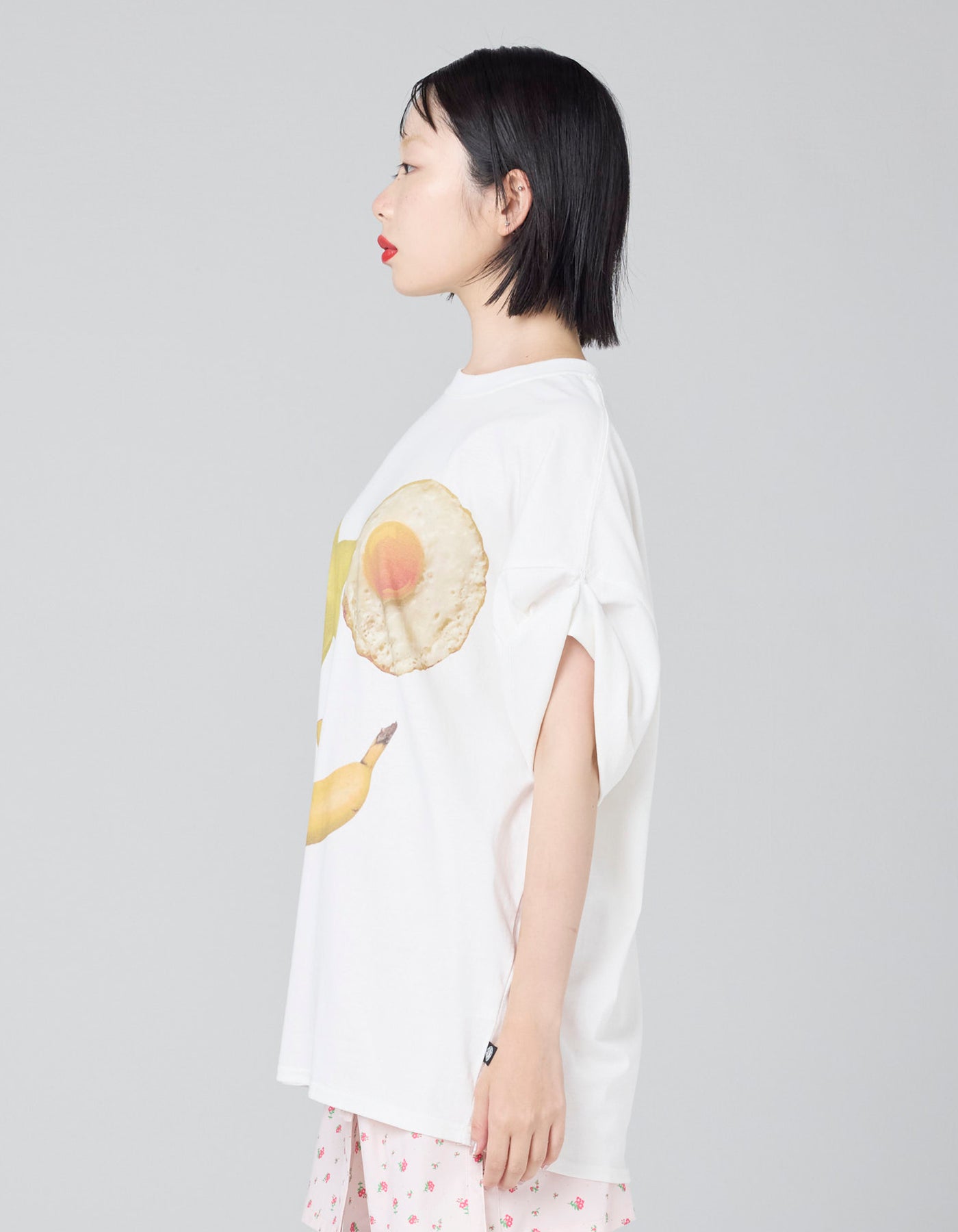 little sunny bite (リトルサニーバイト)smile tee / WHITE – little