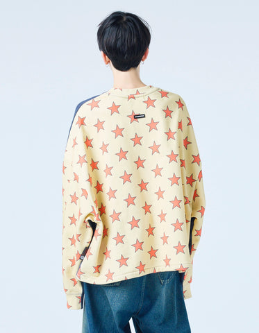 【PRE-ORDER】stranger things x little sunny bite graphic sweat top / NAVY