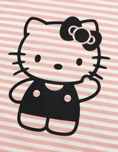 画像をギャラリービューアに読み込む, HELLO KITTY x little sunny bite stripe long tee / PINK BD