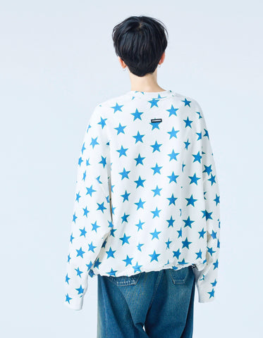 【PRE-ORDER】stranger things x little sunny bite graphic sweat top / WHITE