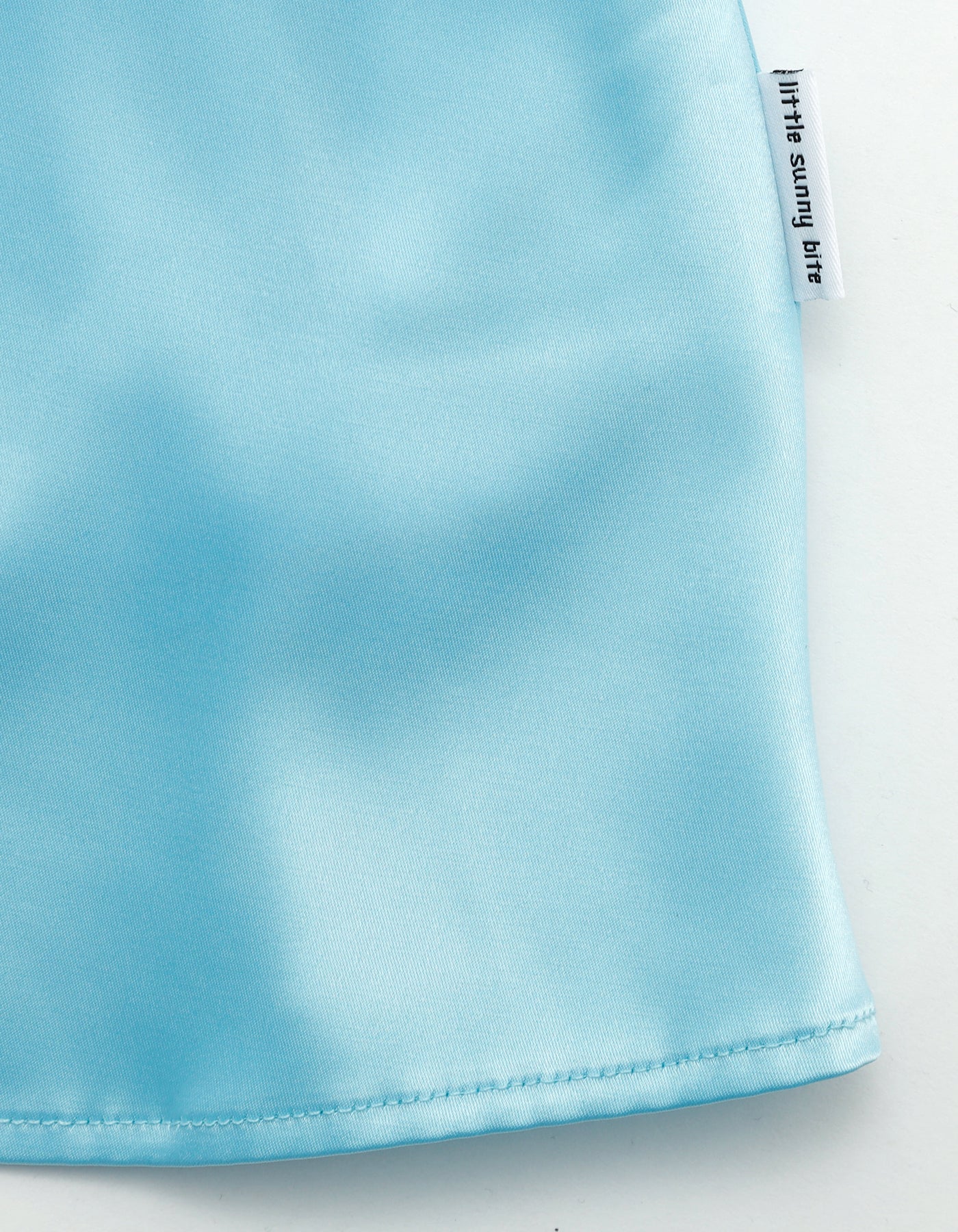 satin sailor dress / BLUE