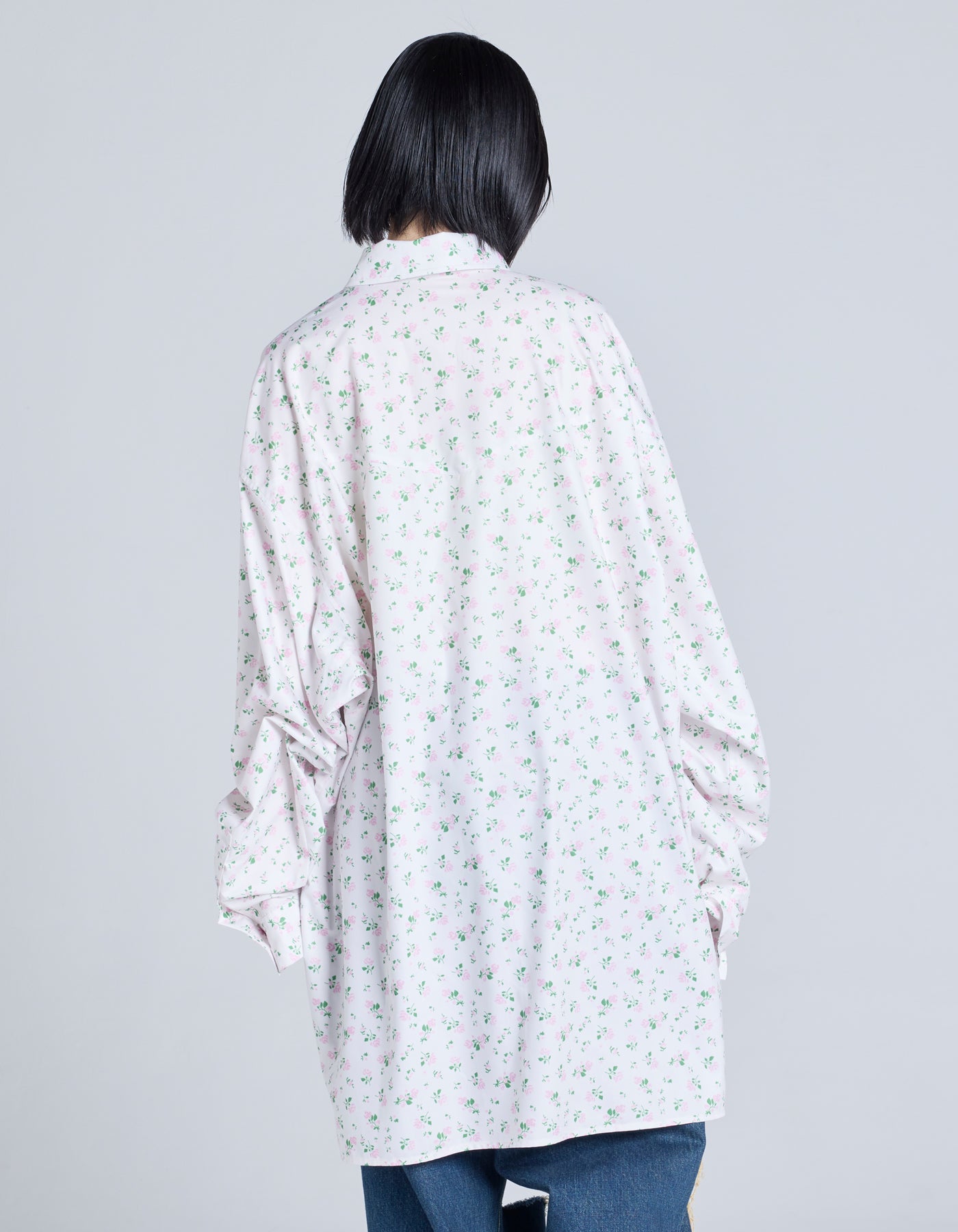 little sunny bite floral shirts / WHITE – little sunny bite web store