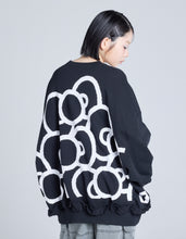 画像をギャラリービューアに読み込む, hello kitty x little sunny bite sweat top / BLACK