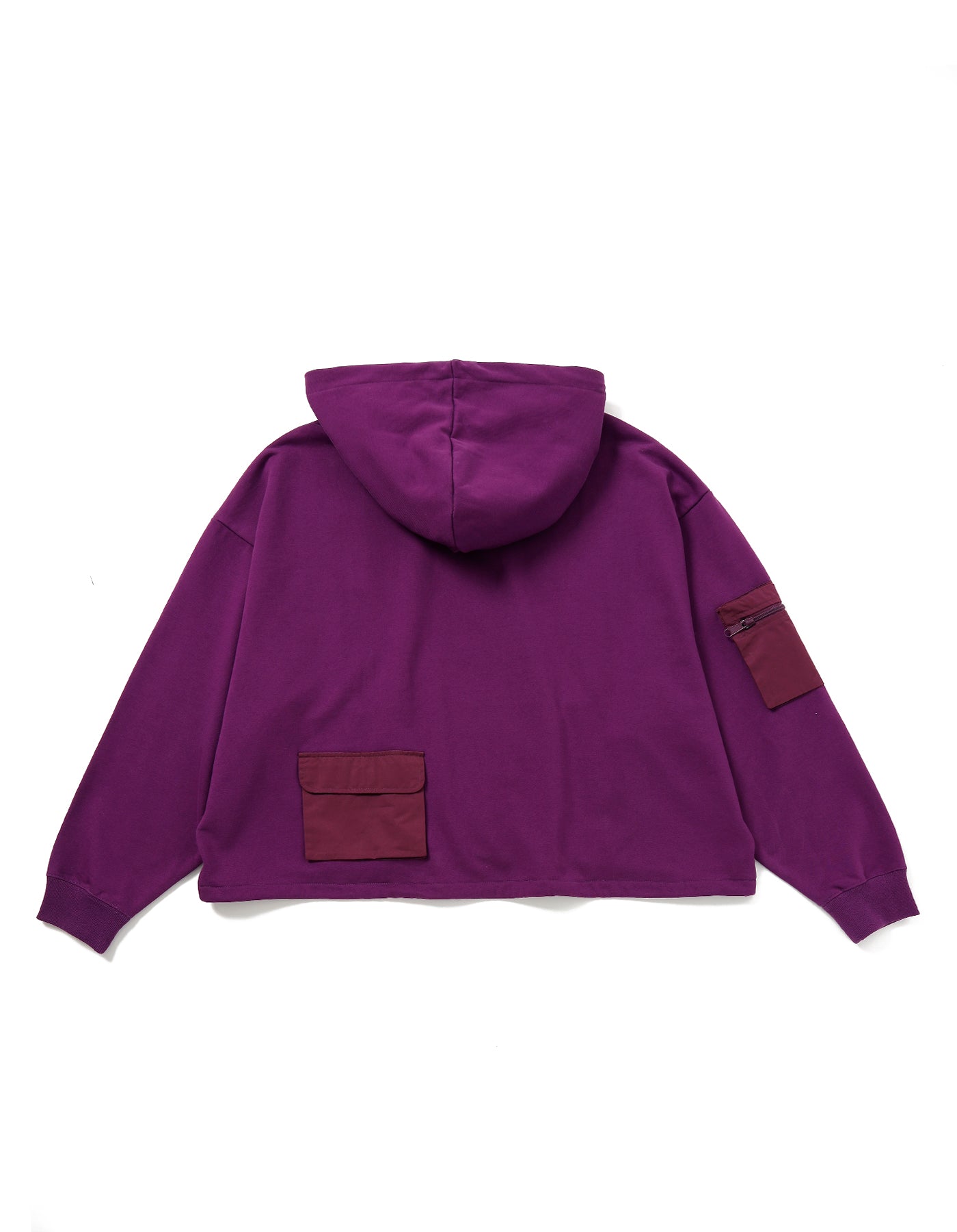 pocket hoodie / PURPLE