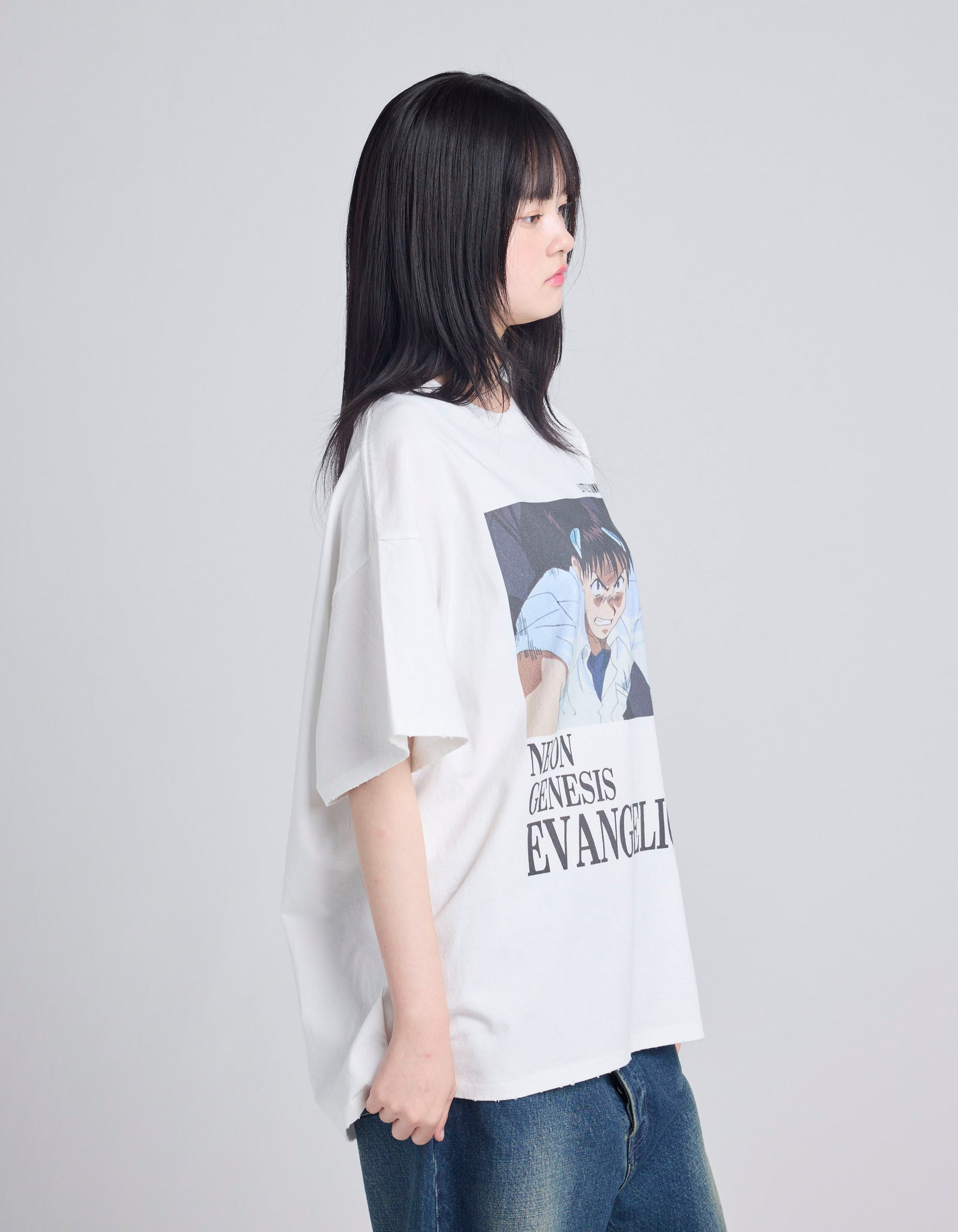 evangelion x little sunny bite big tee / WHITE